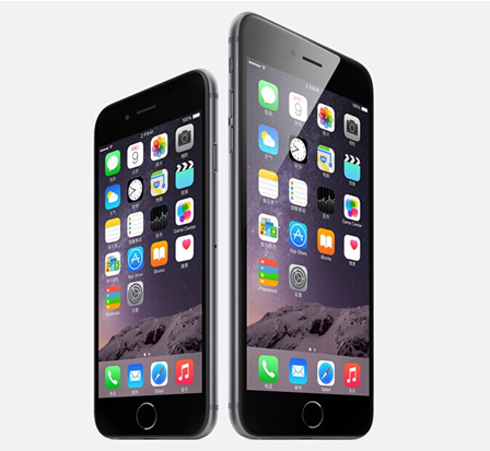 iPhone6真机发布 大秦手机贴膜设备贴出彩