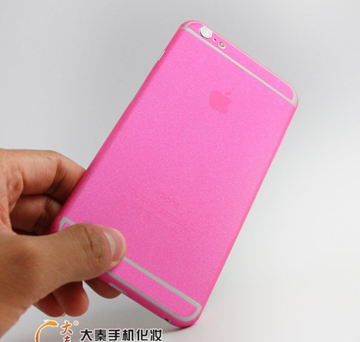 粉色版iPhone 6  大秦3D手机美容让它不限量