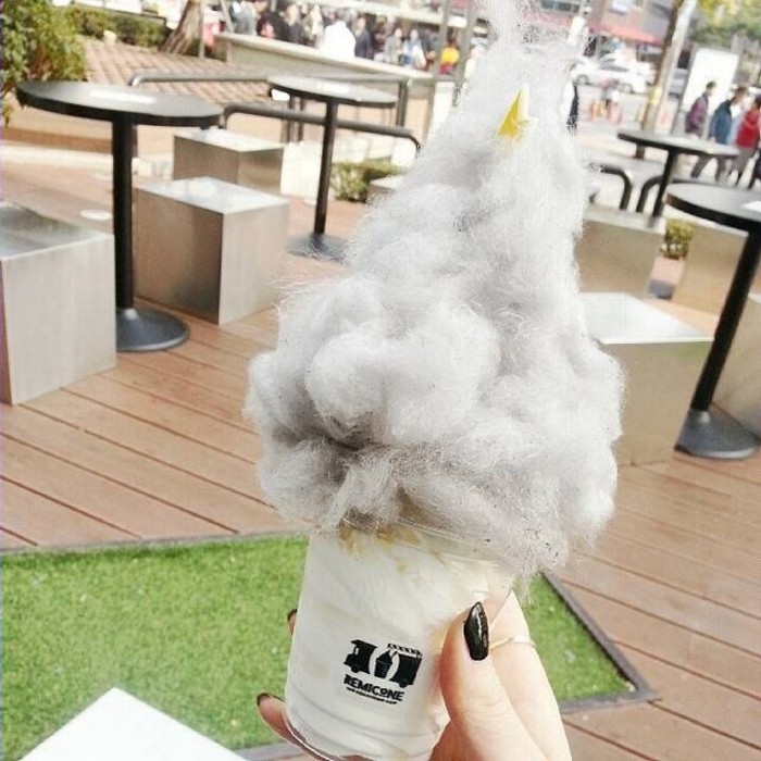 风靡韩国的REMICONE乌云冰淇淋来啦