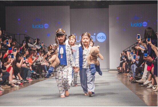Luolai kids跨界合作 闪耀上海儿童时装周