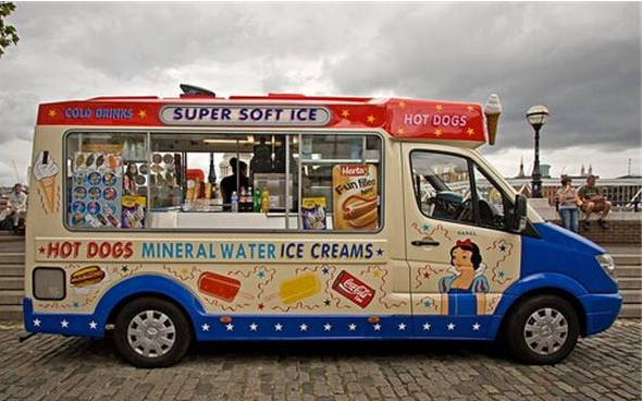 买辆流动式的街头冰淇淋车能实现目标吗？