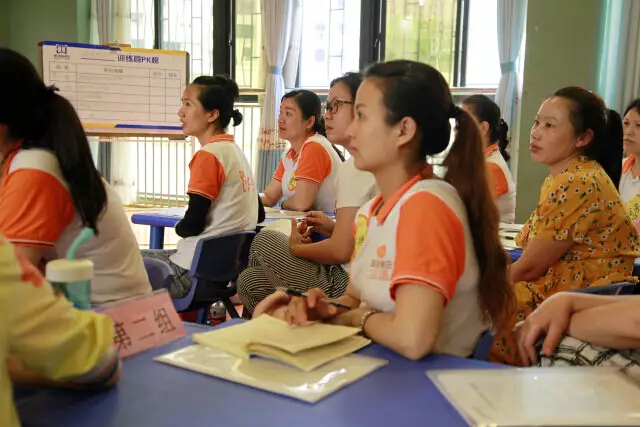 专业引领促成长--梯田国际教育保育老师训练营