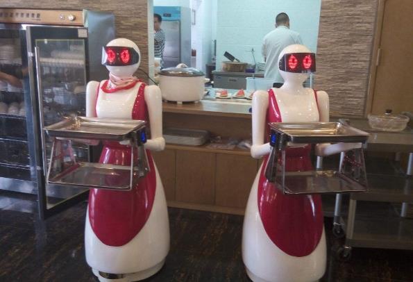 餐厅机器人送菜员