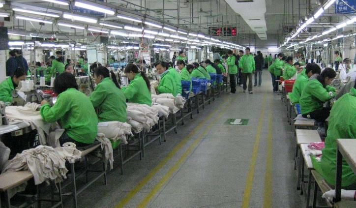 广州市海珠区汉森制衣厂诚邀加盟工人赶工图