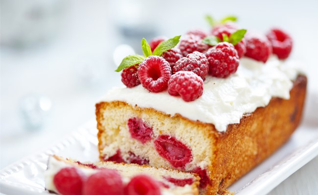 名记甜品树莓蛋糕