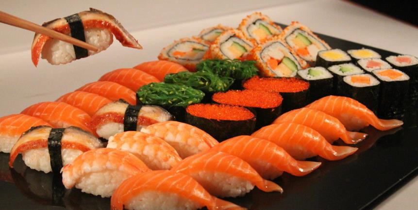 蟹棒寿司品种繁多