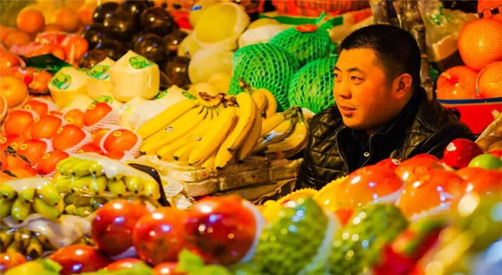 白涛新街菜市场水果