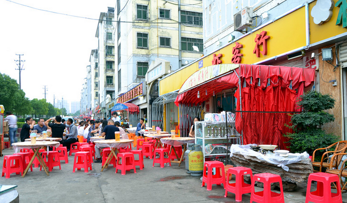 虾客行加盟店面