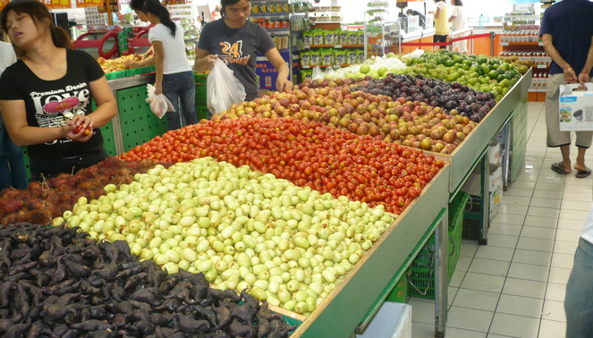 百果蔬生活超市环境