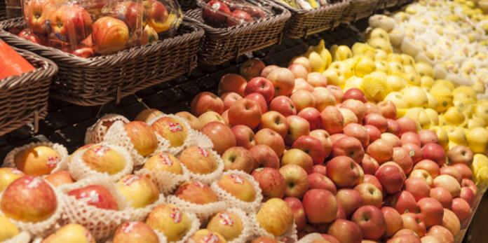 百鲜果水果超市种类多
