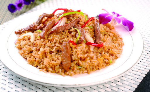 阿岳炒饭牛肉炒饭