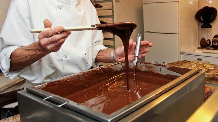 比利时巧克力手工制作