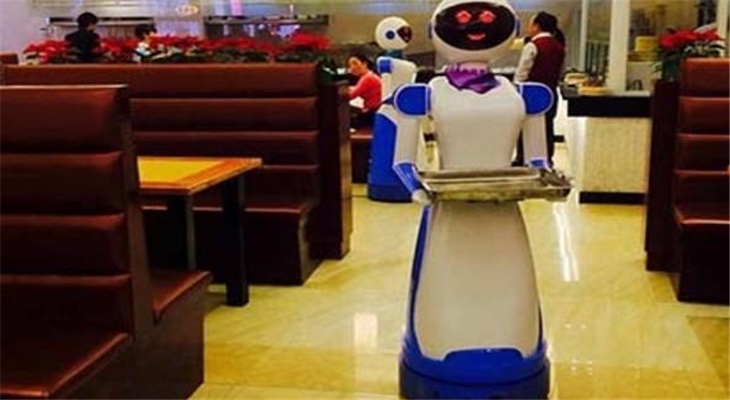 金灵智能餐厅机器人快捷