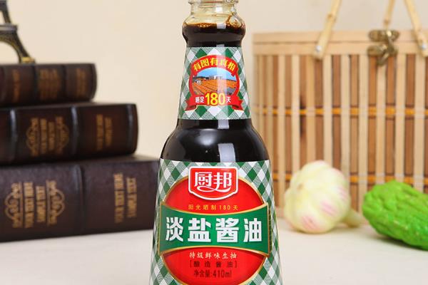 厨邦淡盐酱油