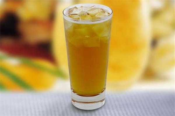 茉绿茶橙子汁