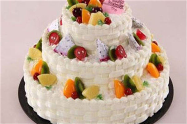 花旗蛋糕水果蛋糕