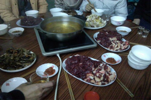 潮州雷记牛肉粿条火锅聚餐