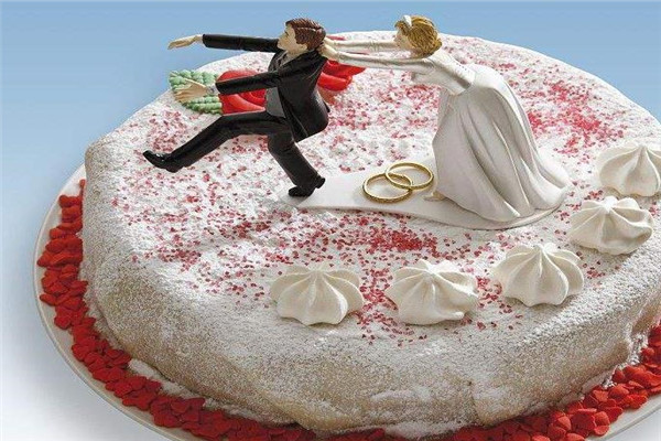 焙客烘焙店婚礼蛋糕
