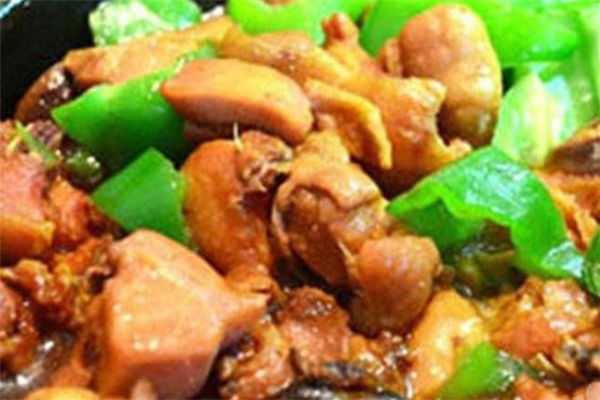 马氏黄焖鸡米饭鸡肉