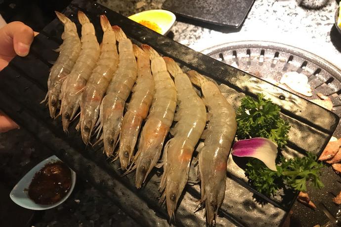 汉拿山鲜虾菜品
