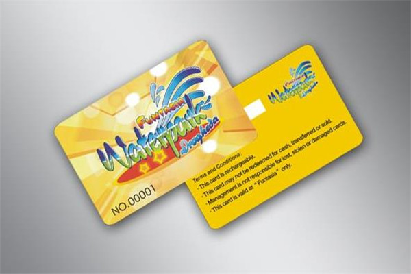智能卡、电子标签、IC卡、RFID卡黄色