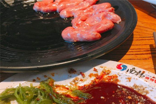 南韩烧烤盘子