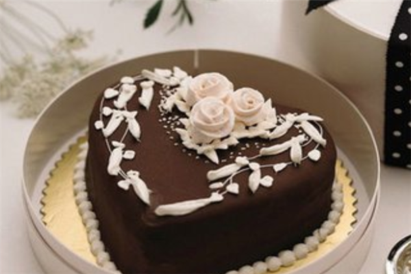 玫瑰谷蛋糕巧克力爱心