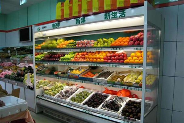 鲜果园水果店冷藏柜