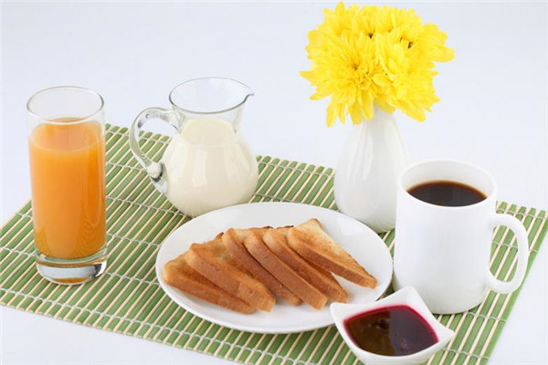 金穗营养早餐面包咖啡