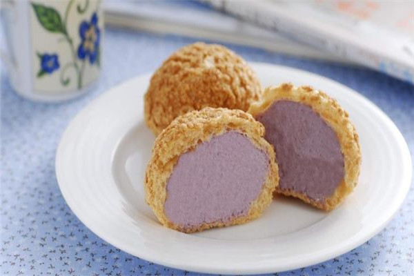 禧贝泡芙紫薯