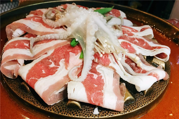 韩国章鱼水煎肉好吃
