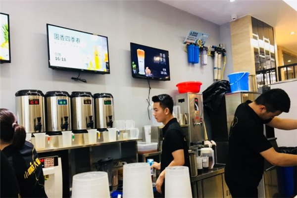 小tea大做店内陈设