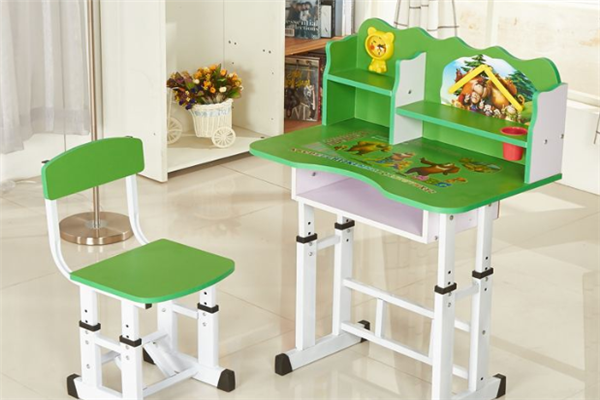 护童桌椅绿色桌椅