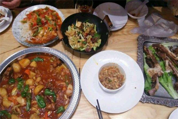 耶丽亚新疆风味餐厅青椒