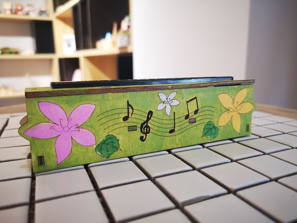 滴蛙儿童手工DIY项目音乐盒分享
