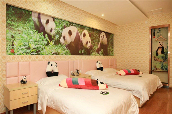 熊猫王子文化酒店展示