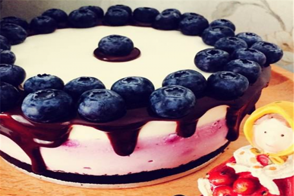 守约快乐烘焙蓝莓蛋糕