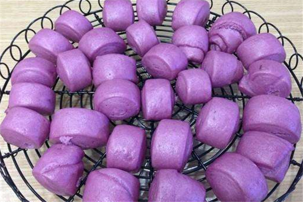 雨禾馒头紫薯馒头