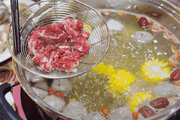 喜涮涮潮汕牛肉火锅勺子