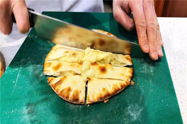 榴飘飘榴莲芝士饼