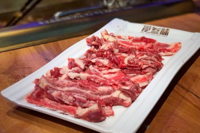 食叁味火锅鲜牛肉