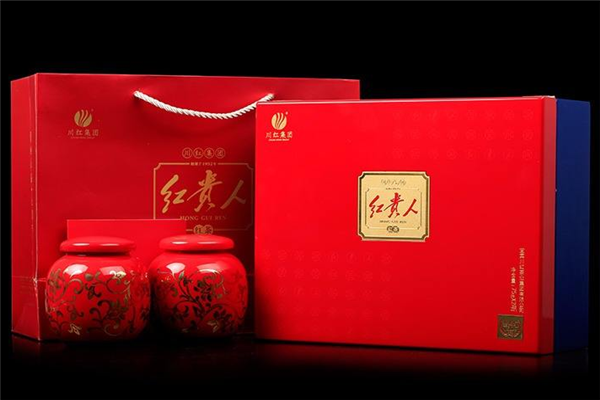 川红茶叶套盒