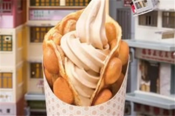 香港小精灵鸡蛋仔冰淇淋