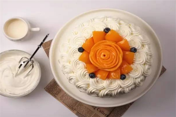 雪菲尔蛋糕芒果蛋糕