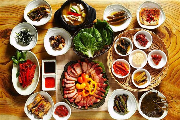 麦田韩式料理青菜