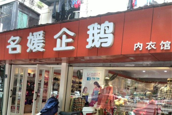 名媛企鹅内衣门店