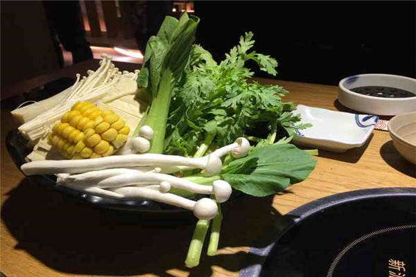 旬野菜日式涮涮锅素菜拼盘
