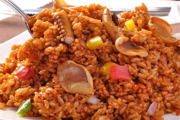 欧稻呷西班牙海鲜炒饭鲜美