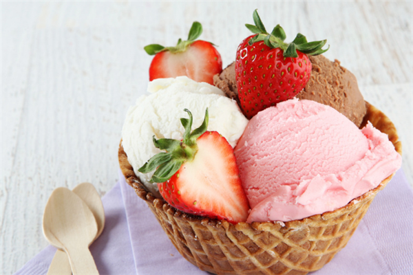 雪帝冰淇淋草莓