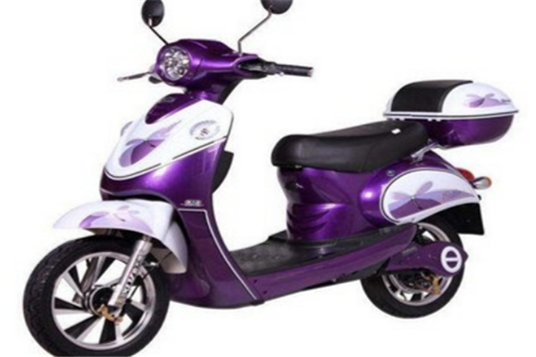 菱帅电动车紫色